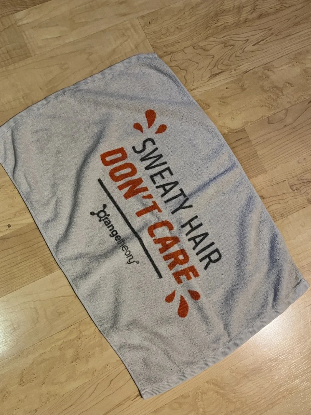 Orangetheory gym towel: 